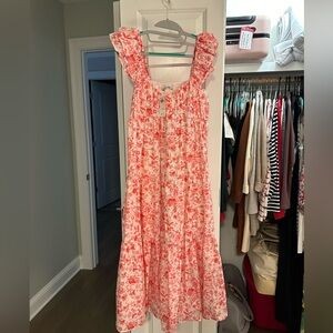 NWT pink floral dress